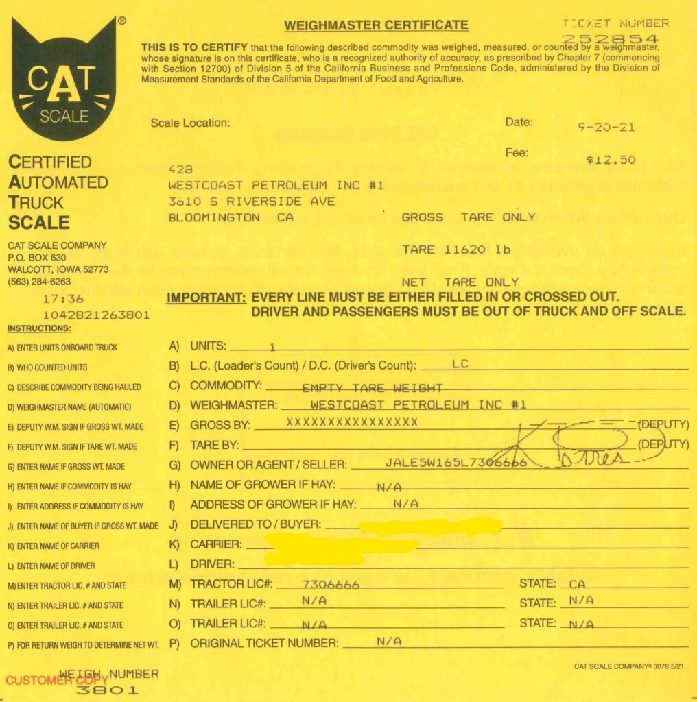 Public Scales - Quick Auto Tags - The Best California DMV Alternative