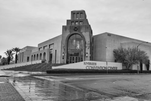 RIVERSIDE CONVENTION CENTER IN RIVERSIDE