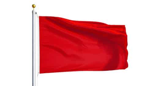 red flag under wrporting gross vehicle weight rating
